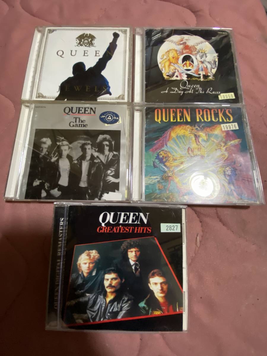 QUEEN(クイーン）ベストアルバム CD+アルバム CD 計5枚セット レンタルアップ品 ジャンク品