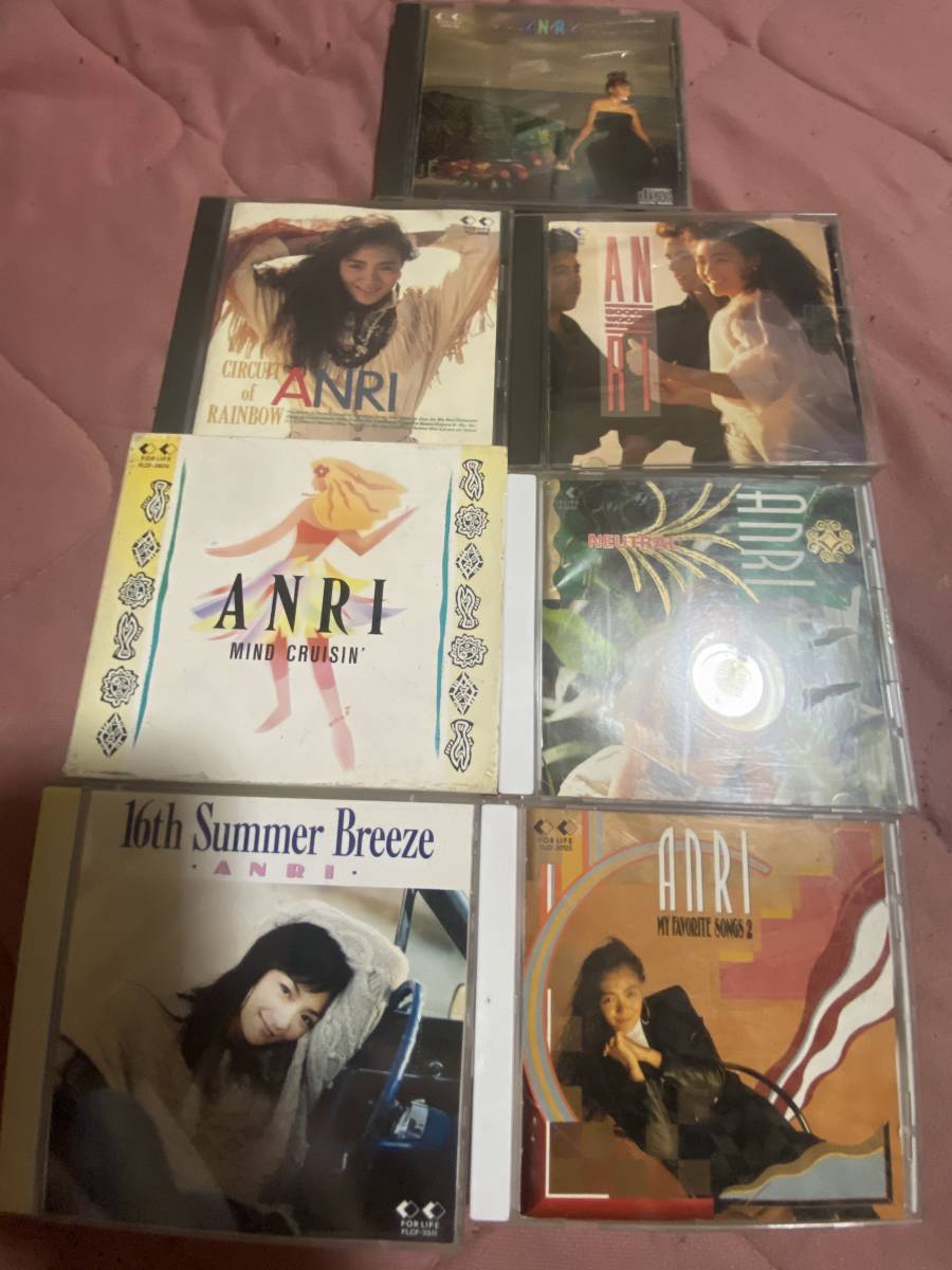 杏里 ベストアルバム CD+セルフカバーアルバム 2CD+アルバム CD 計7枚セット(ANRI)