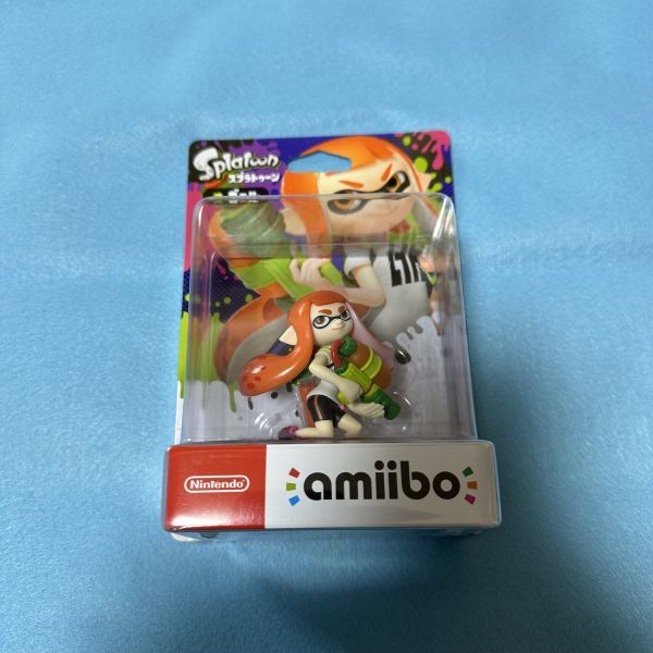 スプラトゥーン amiibo ヒメ オレンジ ガール-