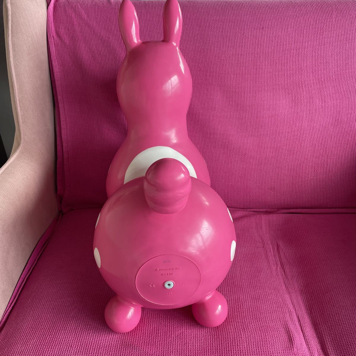 RODY ロディ 乗用玩具 イタリア製 ピンク　置き物インテリア幼児 子供　可愛いおもちゃ_画像4
