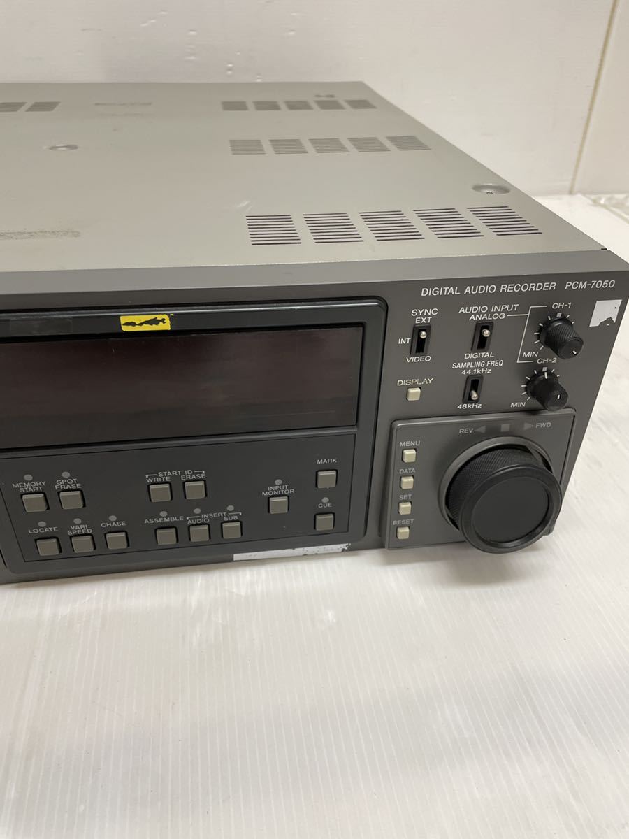 SONY ソニー PCM-7050 業務用 DATレコーダー ソニー DIGITAL AUDIO