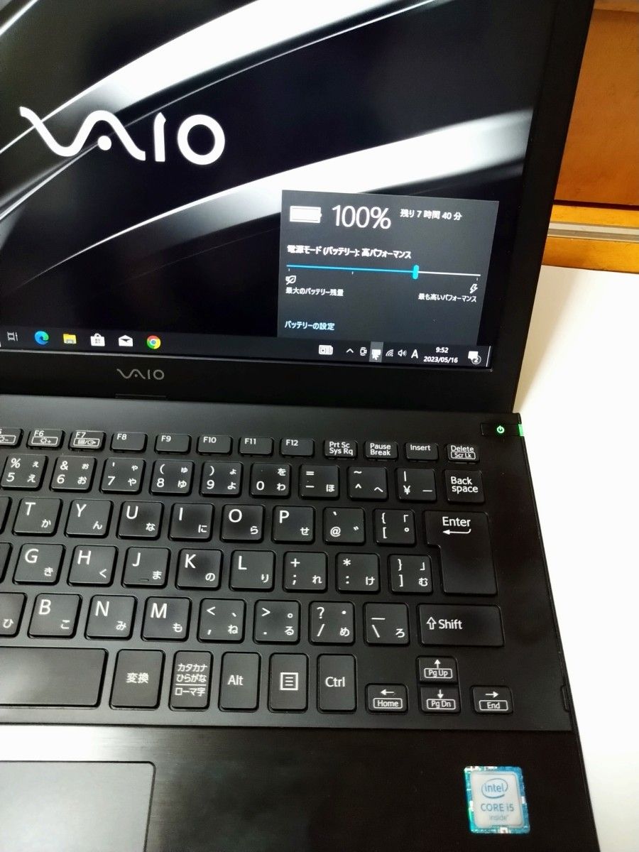 ソニー バイオ Core i5 SSD256GB Corei5webカメラ オフィス付き