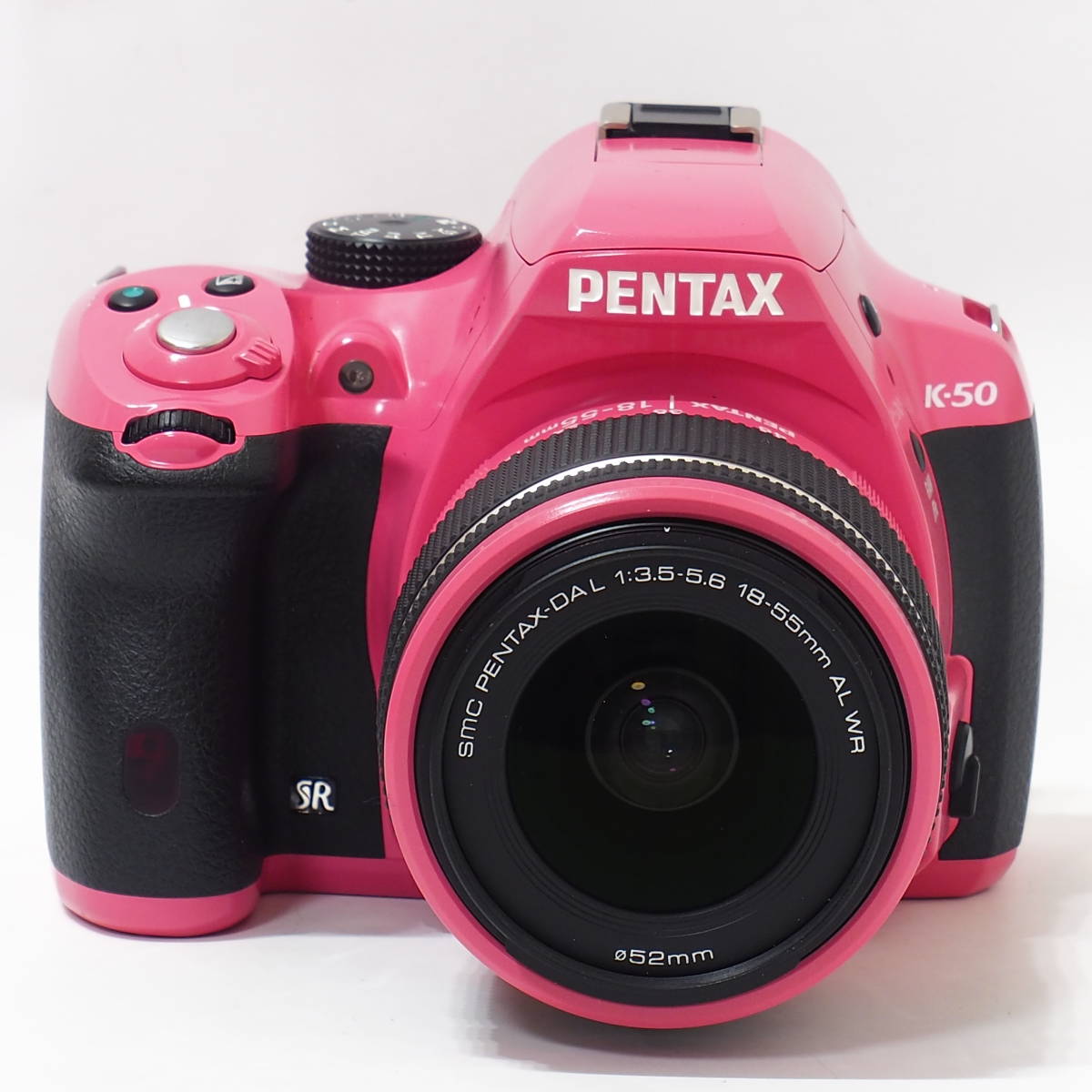 Yahoo!オークション - PENTAX K-50 PINK smc PENTAX-D...