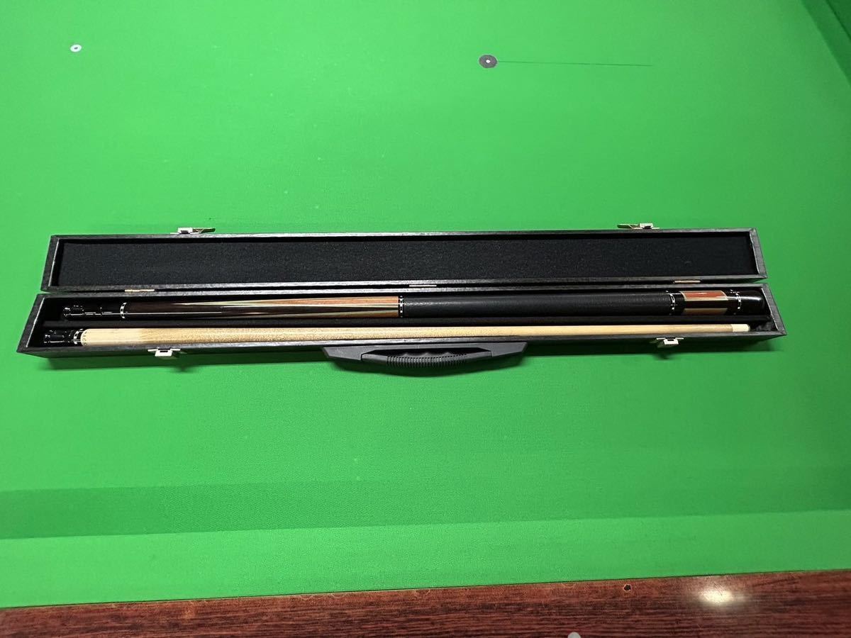 ビリヤードキュー Adam MUSASHI(シリアルナンバー入り)・ケース付き ADAM AJC-6 セミオーダー品