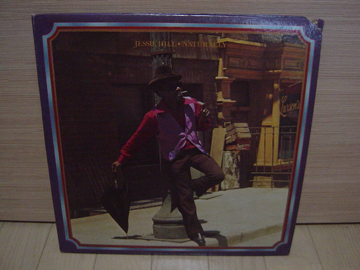 LP[SOUL] JESSIE HILL NATURALLY BLUE THUMB 1971 ジェシー・ヒルの画像1