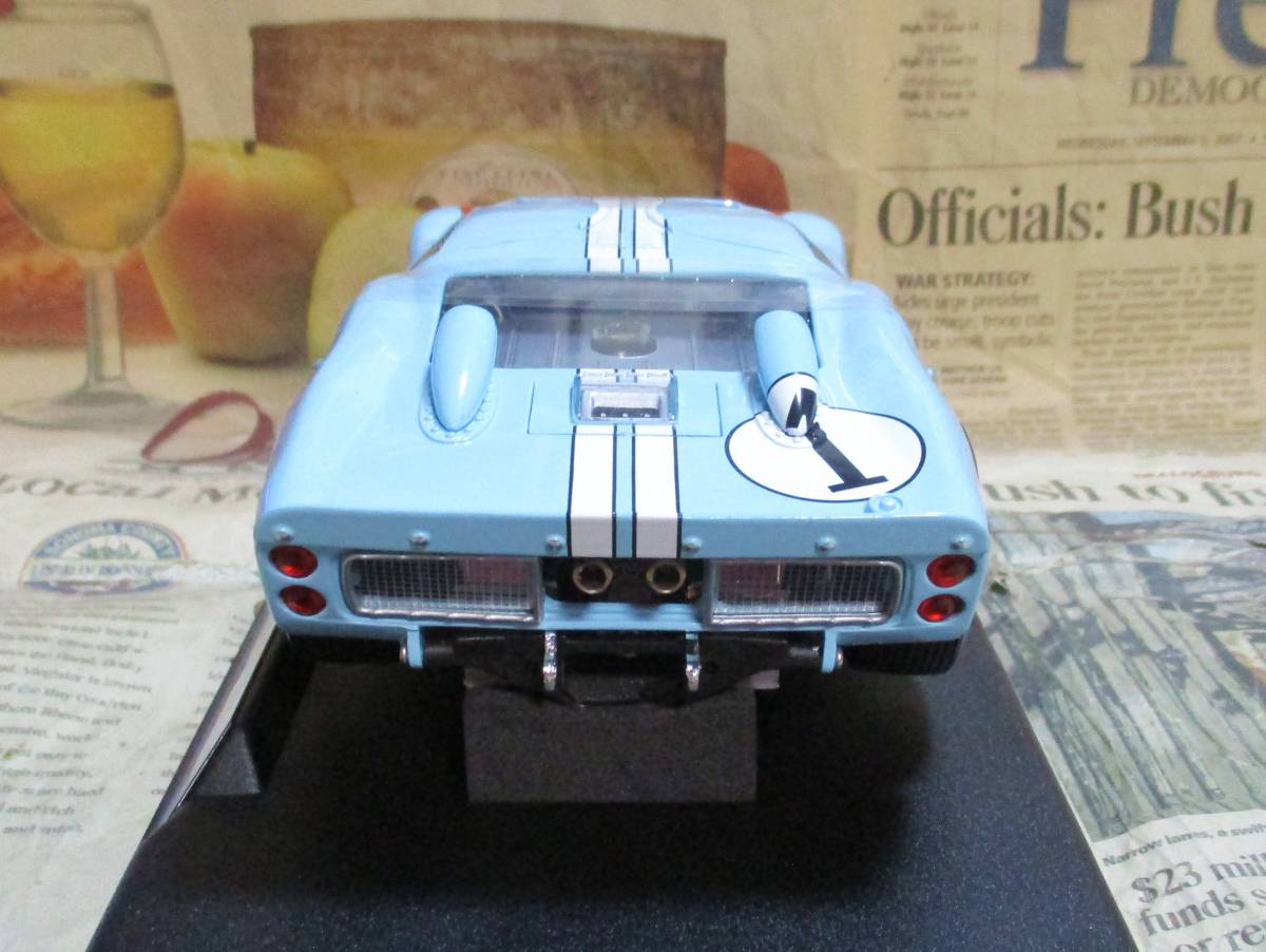 * ultra rare out of print *GMP/ACME*1/18*Ford GT40 MkII #1 Shelby American 1966 Le Mans 24h≠EXOTO