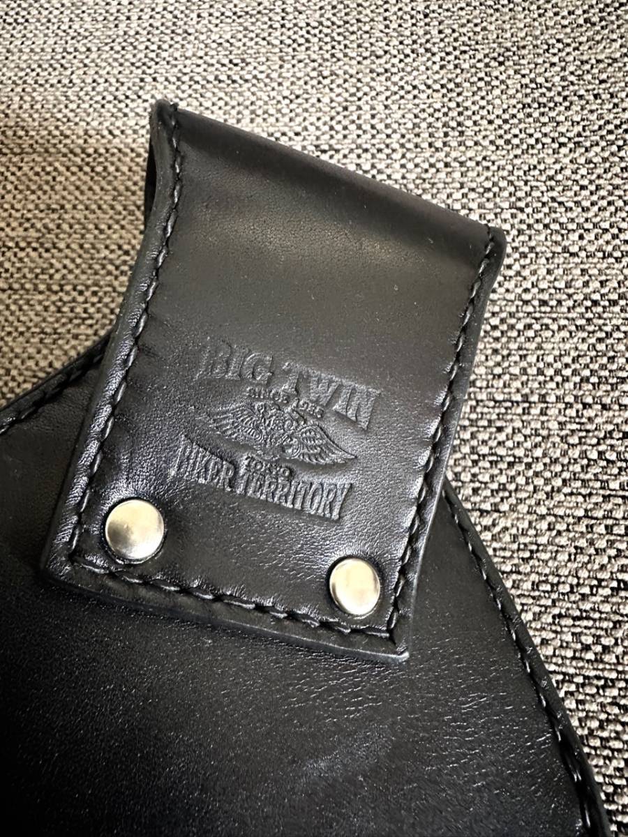 BIG TWIN ビッグツイン BIGTWIN ロングウォレットホルダー 美品 BIG TWIN ビッグツイン BIGTWIN ロングウォレットホルダー 美品