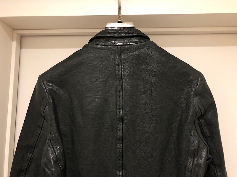 美品即決☆バックラッシュ定価22万円イタリーショルダーレザー2B