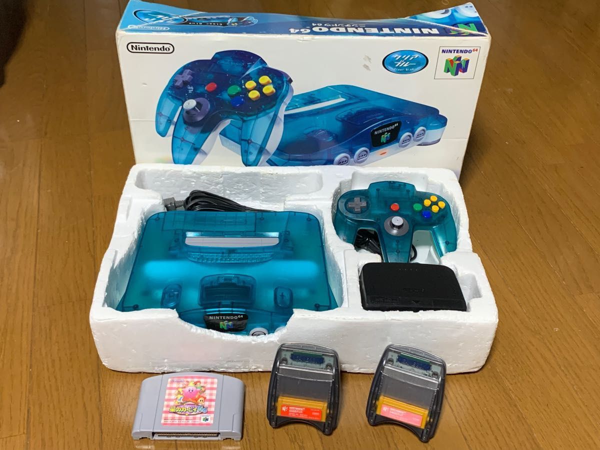 ニンテンドー64 スケルトン クリアブルー|Yahoo!フリマ(旧 ニンテンドー64 スケルトン クリアブルー|Yahoo!フリマ(旧
