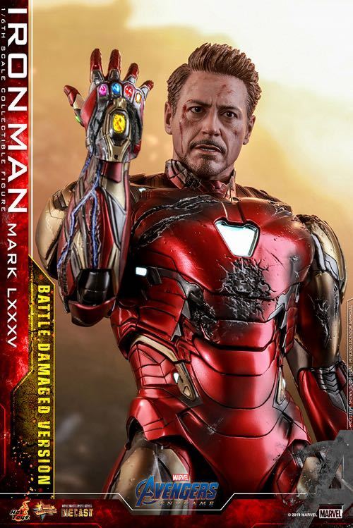 【新品未開封】ホットトイズ アイアンマン マーク85 バトルダメージ ver アベンジャーズ エンドゲーム 1/6 フィギュア HOTTOYS