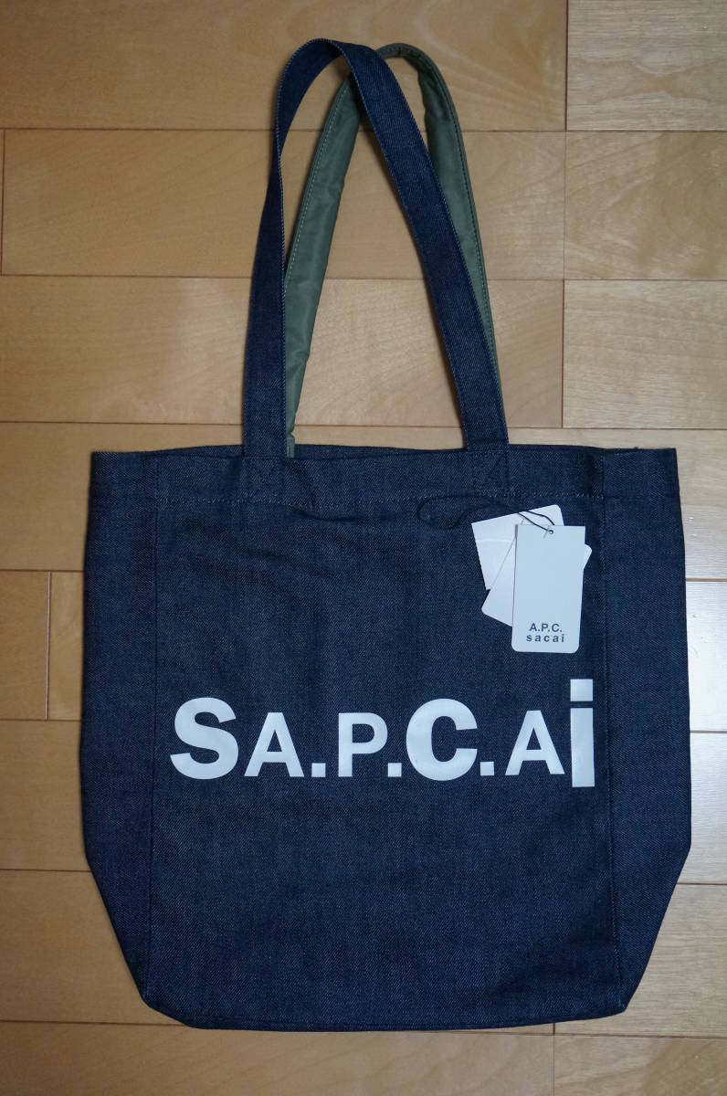 Sacai サカイ アーペーセー トートバッグ Tote Bag 鞄 かばん デニム