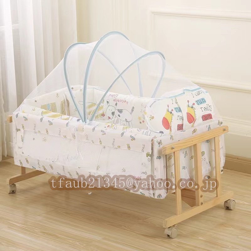 [ke- leaf shop ] newborn baby cradle environment protection less lacquer crib real tree child bed cradle bb baby bed 