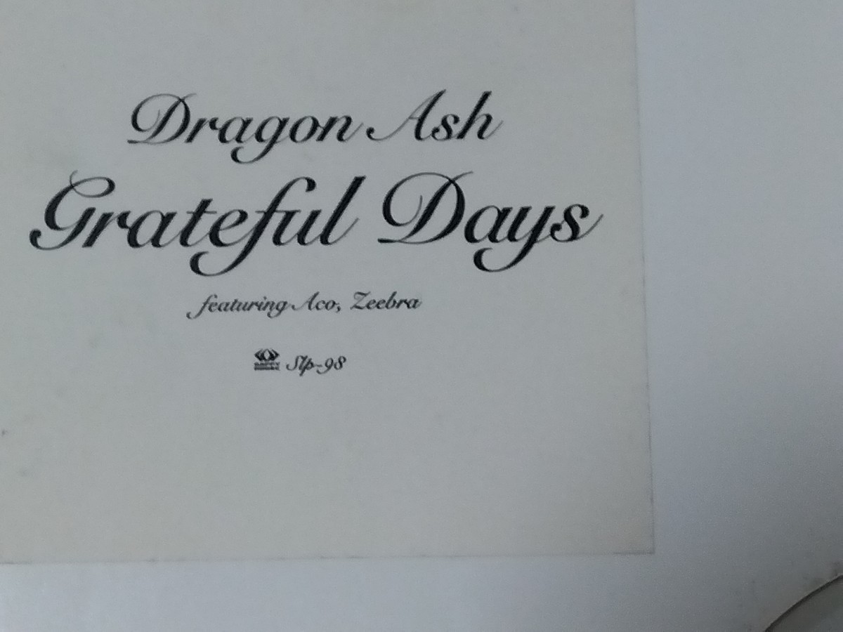 Dragon Ash Grateful Days アナログレコード
