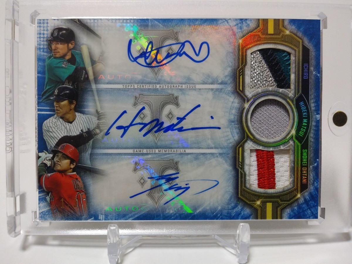 3枚限定:ファーストナンバー】2020/Topps/Triple Threads/大谷翔平