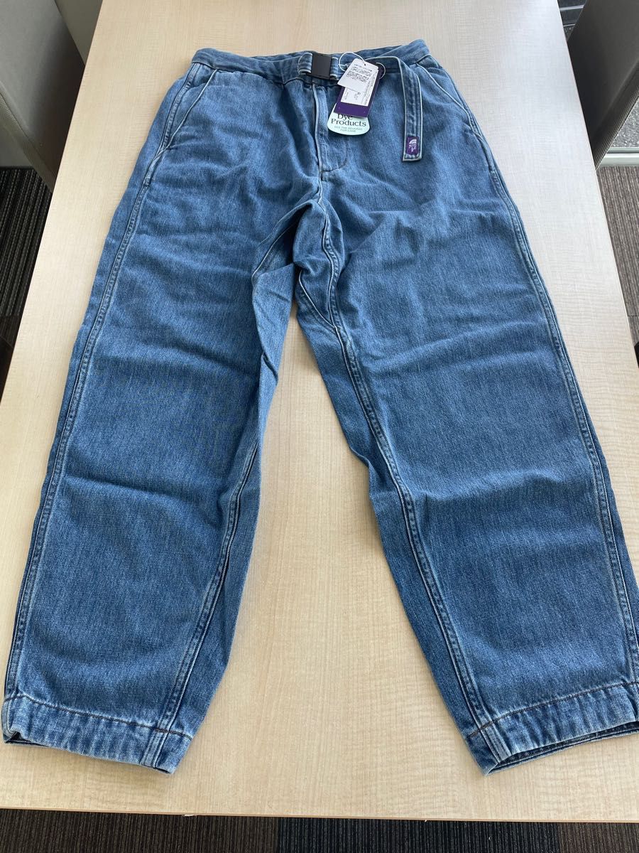 ノースフェイス パープルレーベル ナナミカNT5205N ワイドデニムパンツ