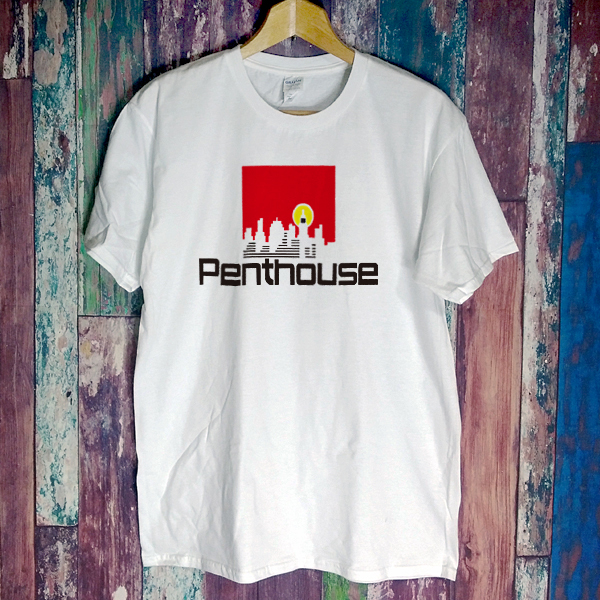 送込　Penthouse　ペントハウス スタジオ　半袖Tシャツ　白　Lサイズ_画像1