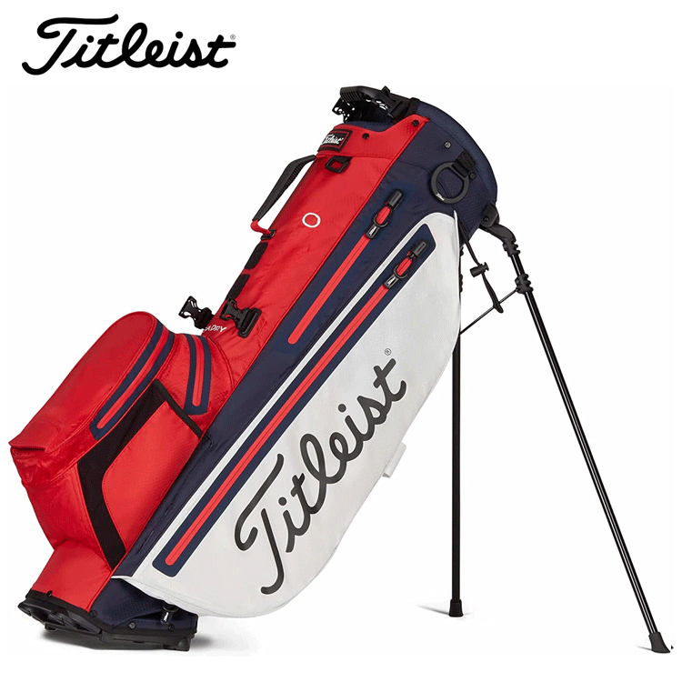 Titleist Players Plus ステイドライ スタンドバッグ TB21SX3【タイトリスト】【ゴルフ】【軽量】【9.0型】【スタンド】【TRICOLORE】 