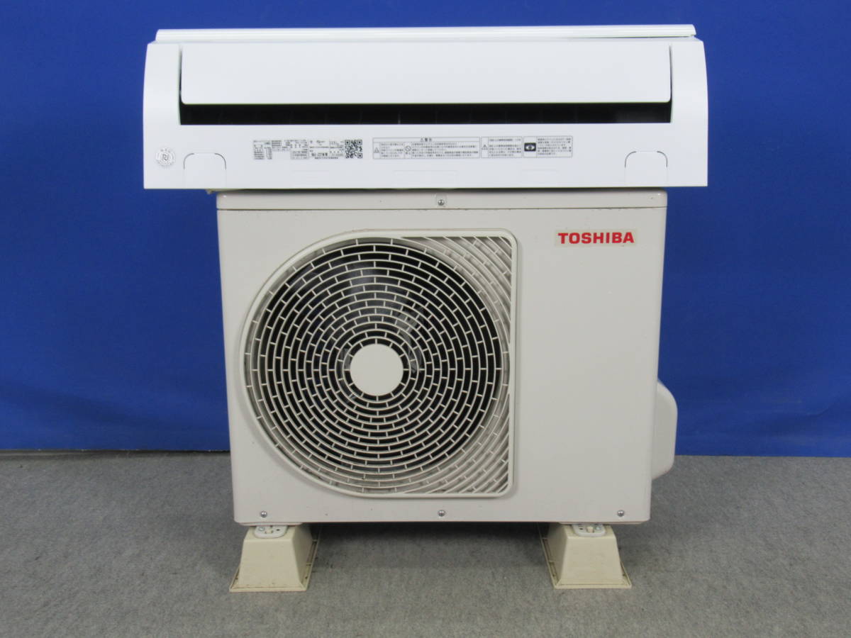 本州送料無料!美品 東芝 2.2kWエアコン RAS-J221M(W) 2022年製 ~9畳
