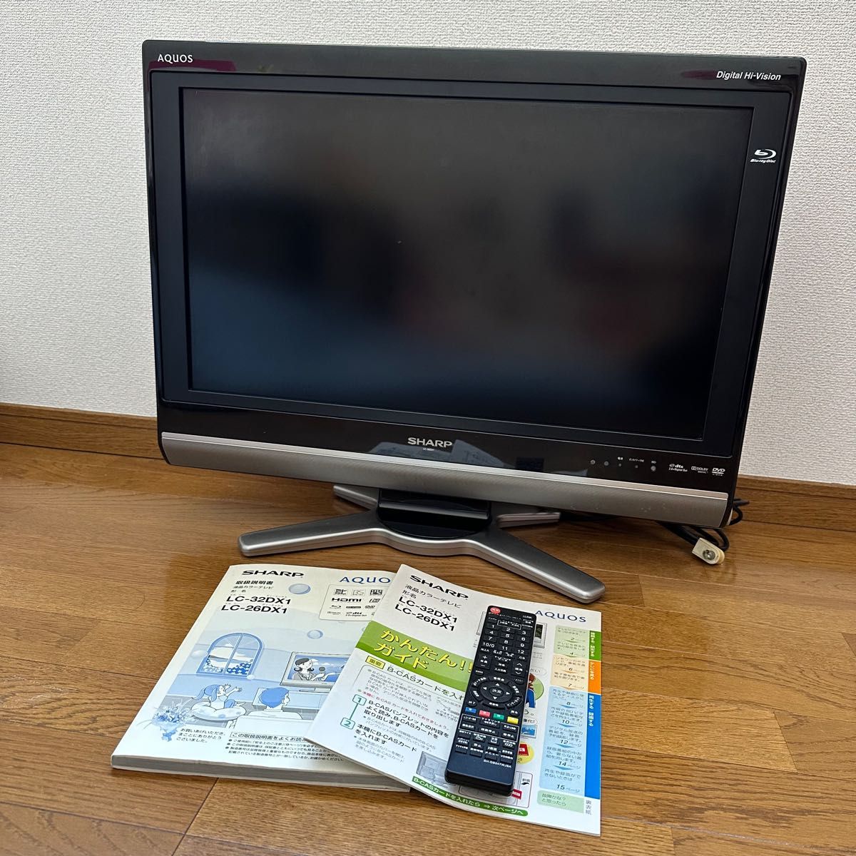 シャープ 液晶テレビ SHARP AQUOS LC-26DX1