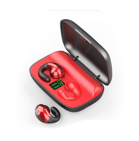 S19 TWS Bluetooth イヤホン 耳フック 骨伝導 ヘッドフォン hifi ステレオサラウンド ワイヤレスイヤホン_画像6