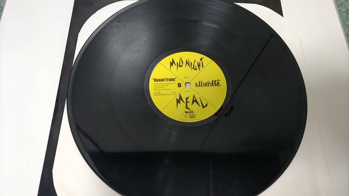 中古レコード 12インチ Medulla - BackPawn / BaaadTrainz 日本語ラップ Mass-Holeの画像3