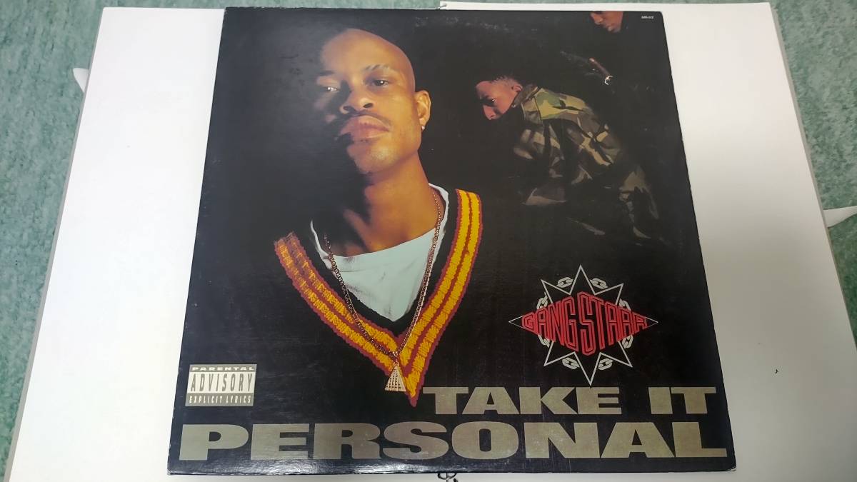 中古レコード 12インチ Gang Starr - Take It Personal 1992 HIPHOPクラシック DJ Premierの画像1