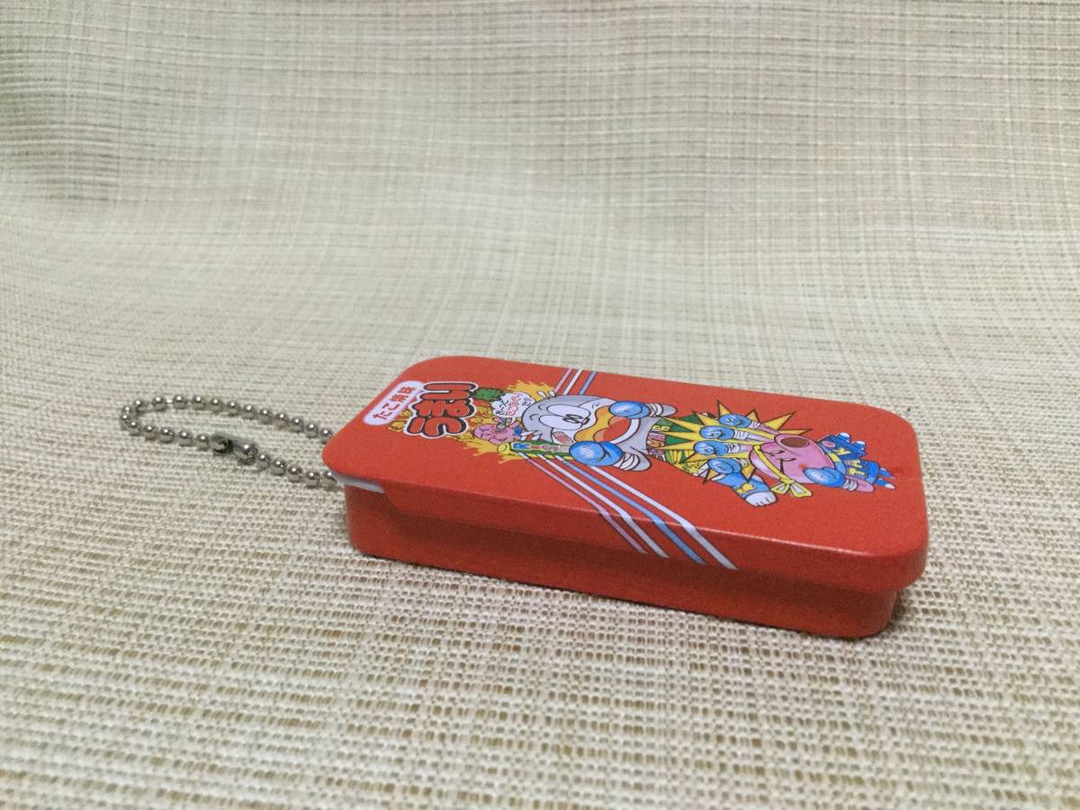 うまい棒 缶ケース ボールチェーン たこ焼味 小物入れ,カン キーホルダー_画像6