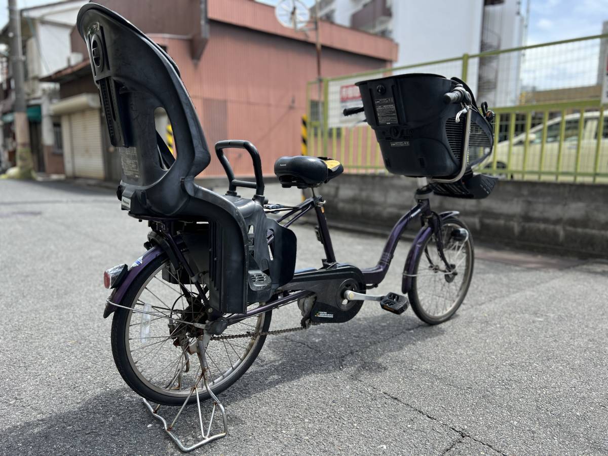 ■電動アシスト自転車■3人乗り可能 動作確認済み ギュット■バッテリー・充電機無し■_画像3