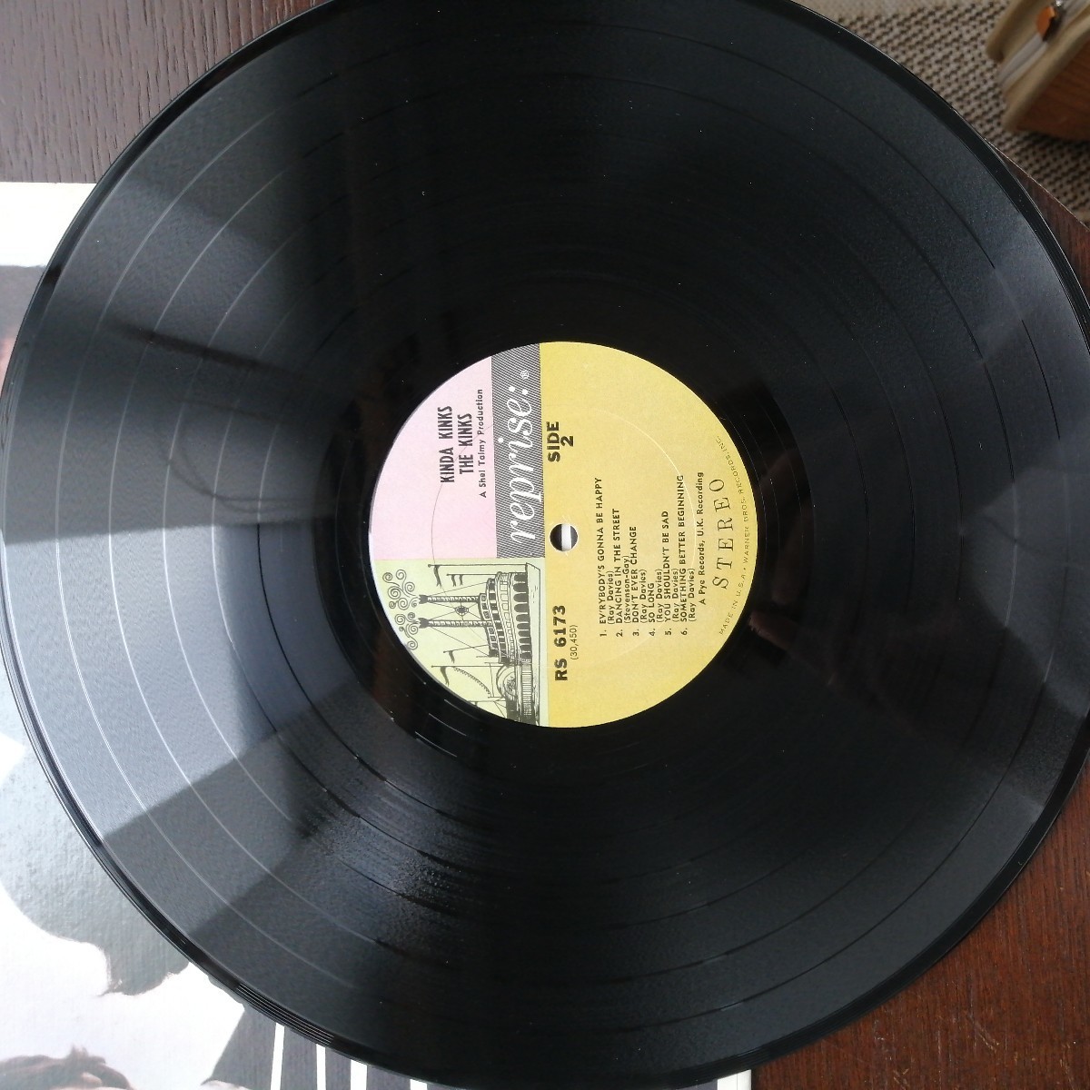 US original 米 オリジナル kinks kinda キンクス record レコード LP アナログ vinyl_画像6