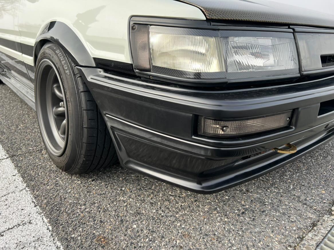 Yahoo!オークション - 新品!AE86後期レビン純正フロントバンパーFRP製
