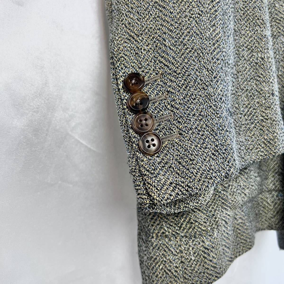 Hermes homme Linen Unline Jacket エルメス リネン 麻 ワーク