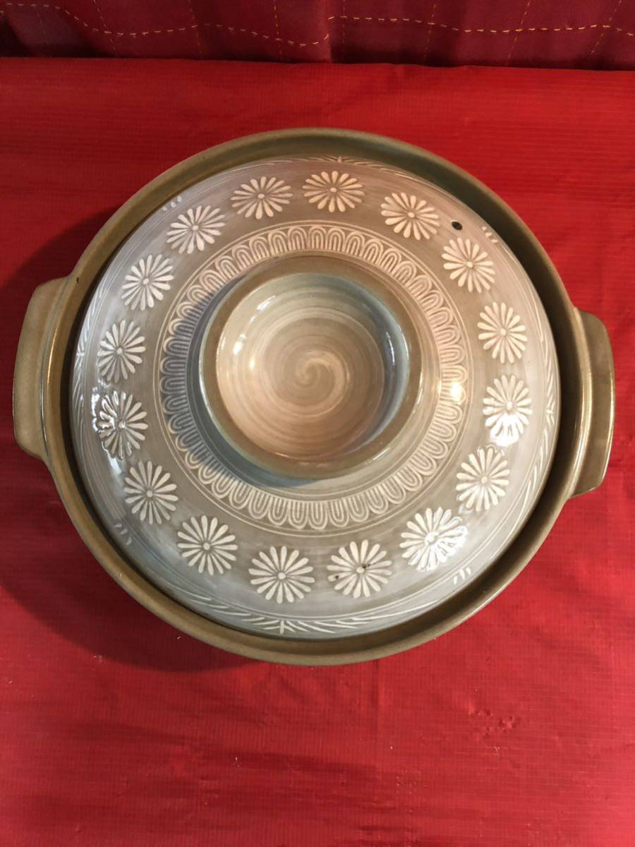  silver . earthenware pot direct fire cookware saucepan 