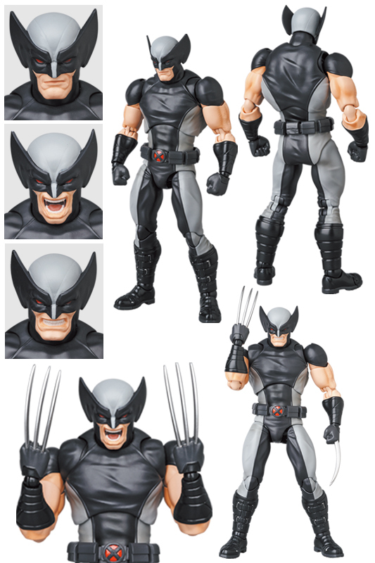 新品 MEDICOM TOY MAFEX No.171 WOLVERINE X-FORCE Ver. マフェックス MARVEL メディコムトイ_画像2