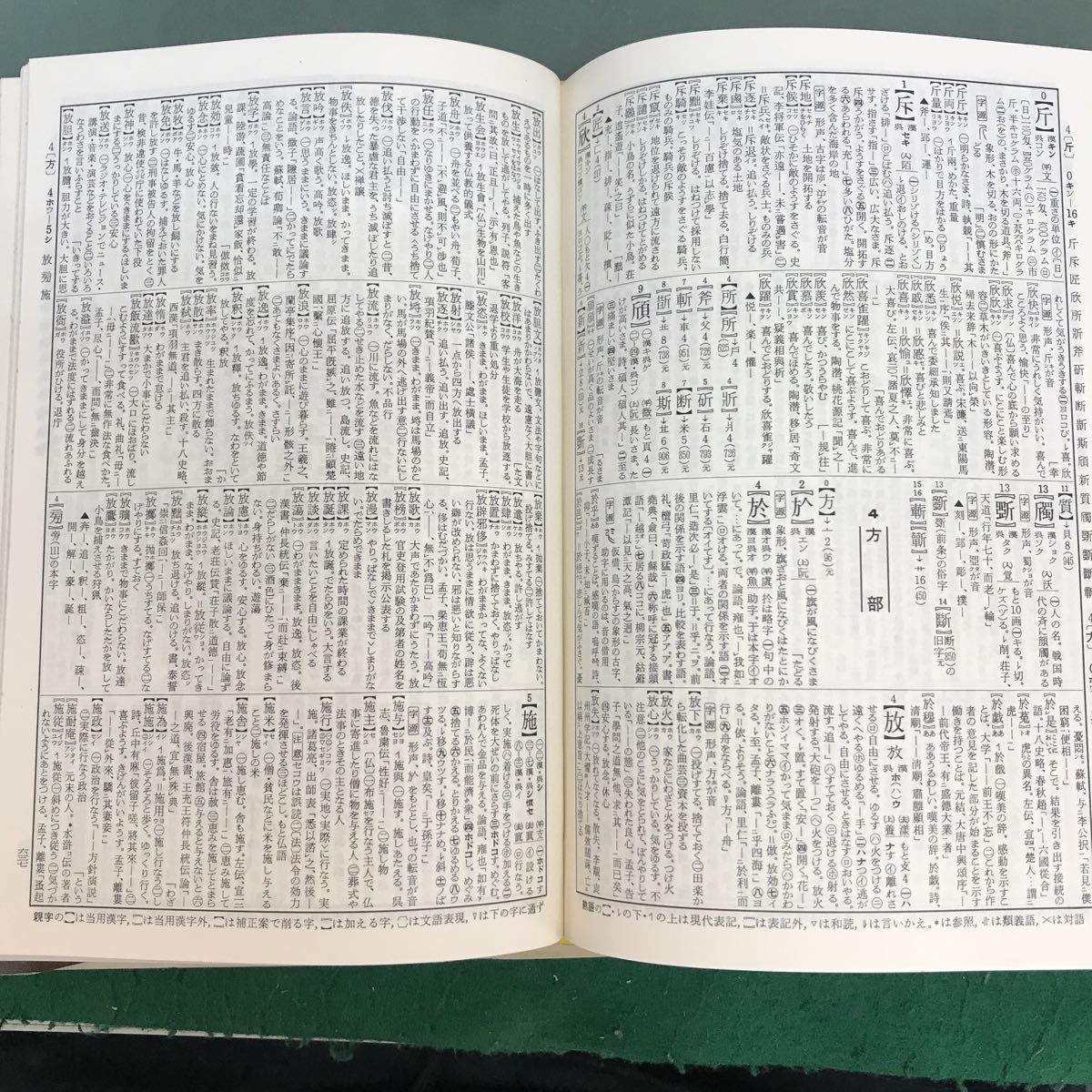 I03-009 三省堂　新漢和辞典　長澤規矩也編　三省堂　汚れ有り_画像5