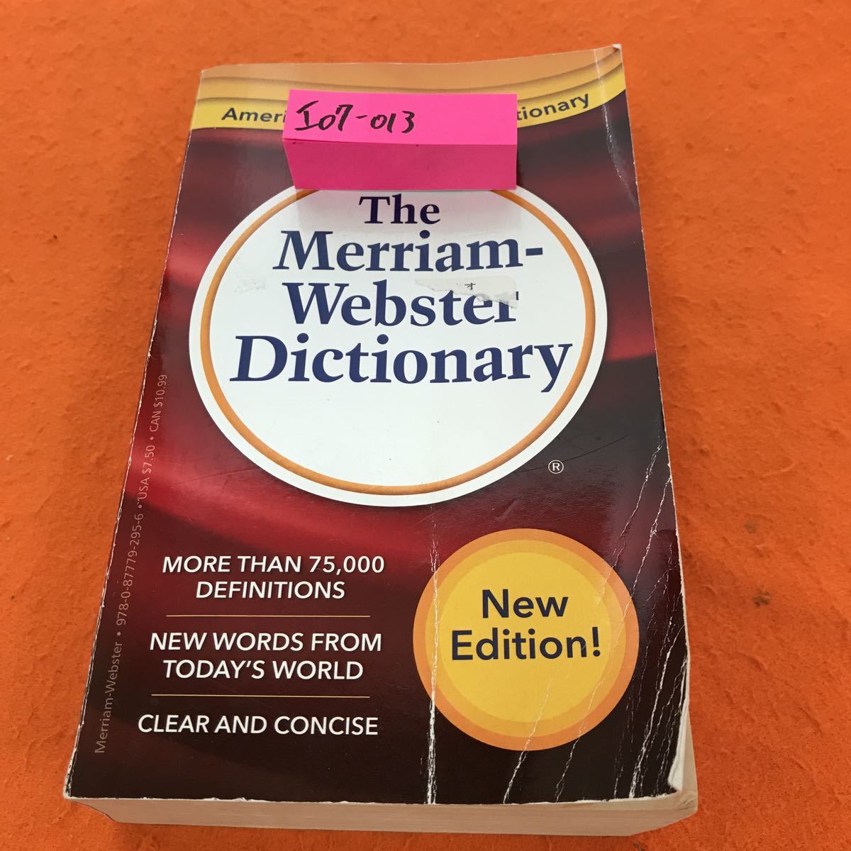 I07-013 Merriam-Ebster Dictionary