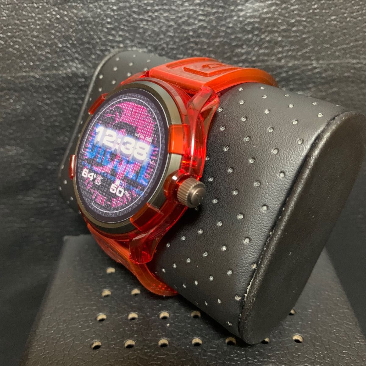 DIESEL ディーゼル スマートウォッチ 時計 DZT2021 透明 - 腕時計