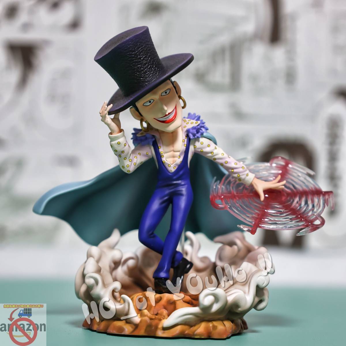 国内即日発送 ONEPIECE ワンピース フィギュア 黒ひげ海賊団 ラフィット A+ スタジオ GK完成品 POP P.O.P_画像1