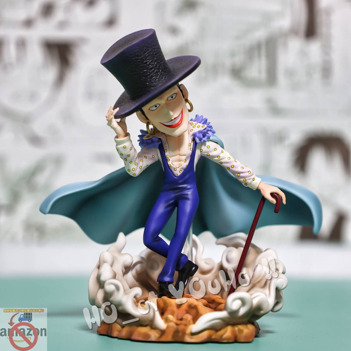 国内即日発送 ONEPIECE ワンピース フィギュア 黒ひげ海賊団 ラフィット A+ スタジオ GK完成品 POP P.O.P_画像2