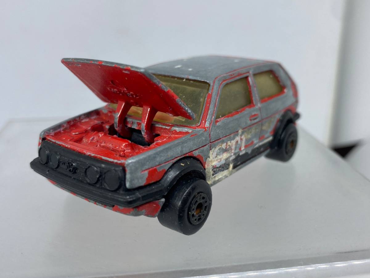 MATCHBOX マッチボックス MBX VOLKSWAGEN GOLF GTI フォルクスワーゲン ゴルフ MK2 MACAU マカウ【B】LOOSE ルース 1/64 【規格外】_画像2