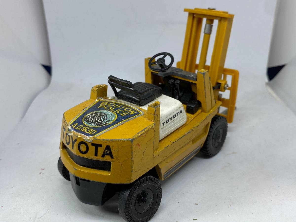 ヨネザワ ダイヤペット TOYOTS FORK LIFT トヨタ フォークリフト MADE IN JAPAN_画像3