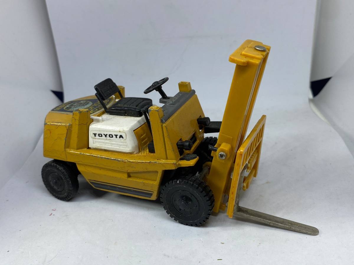 ヨネザワ ダイヤペット TOYOTS FORK LIFT トヨタ フォークリフト MADE IN JAPAN_画像4