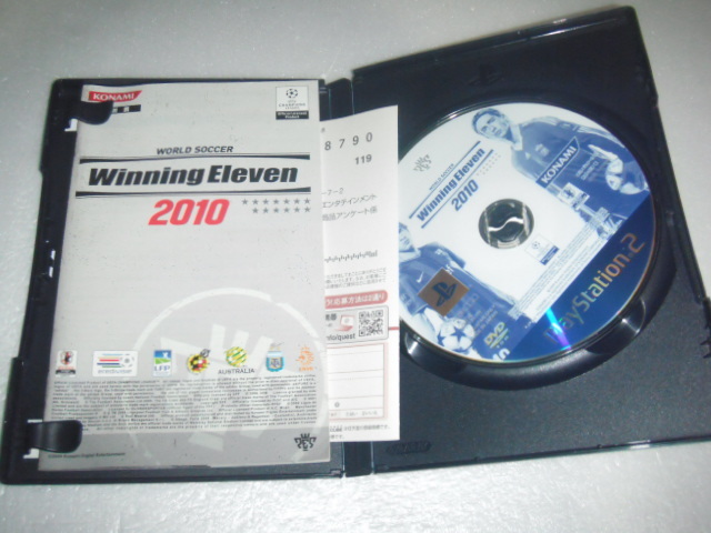  used PS2 World Soccer Winning Eleven 2010 operation guarantee including in a package possible 