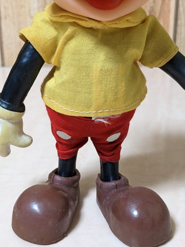 70s DAKIN ミッキーマウス ドール フィギュア ビンテージ ディズニー ミニー プルート グーフィー ドナルドダックの画像3