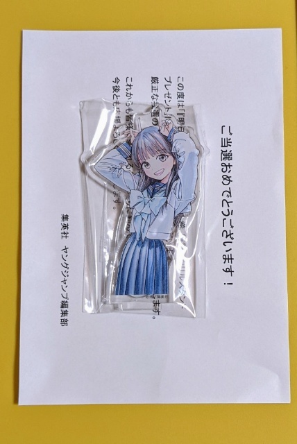 おトク 大幅値下げ 非売品 明日ちゃんのセーラー服 ヤング アクリル