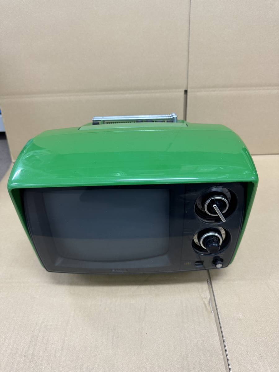 1円 平 SANYOサンヨー C-10A1 ブラウン管 カラーテレビ 昭和レトロポップの画像1