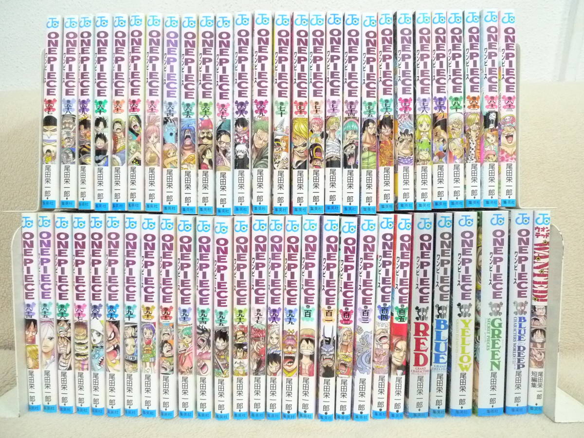 超人気 ONE PIECE 1〜105巻 全巻セット おまけ8冊 他おまけあり 少年