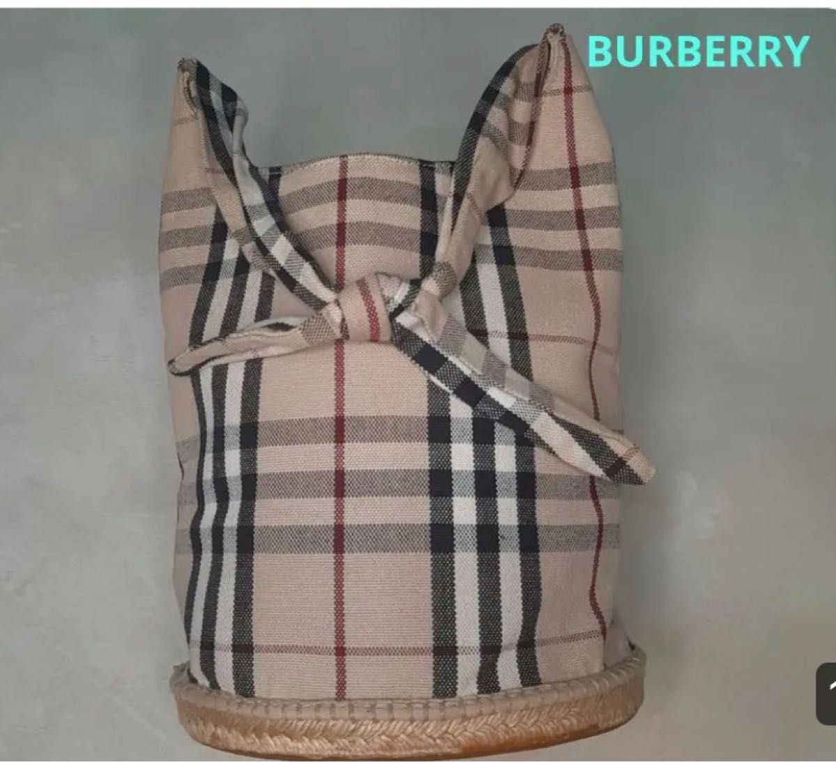 ヴィンテージ】BURBERRY バーバリー トートバッグ ハンドバッグ ノバ