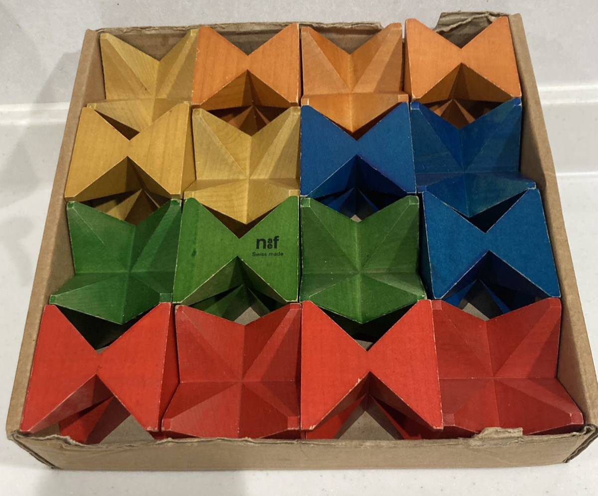 初期版】Naef ネフ社 スピール ◇ 積木 木のおもちゃ 【送料無料