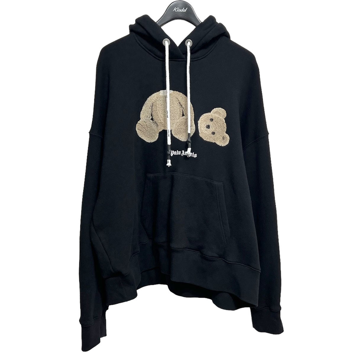 パームエンジェルス Palm Angels 2021AW Bear Hoody ベアー刺繍プル