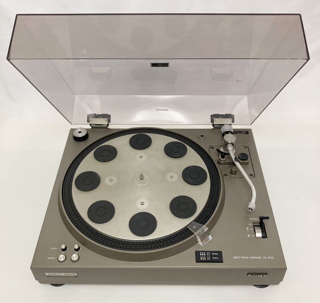 ソニー SONY ダイレクトドライブレコードプレイヤー PS-4750 | www